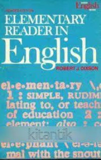 Image of ELEMENTARY READER IN ENGLISH