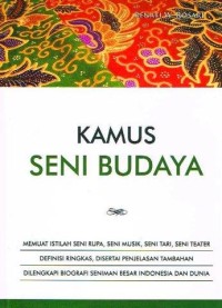 Image of Kamus Seni Budaya