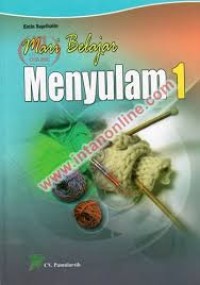 Image of Mari Belajar Menyulam 1