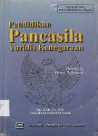 Image of Pendidikan Pancasila Yuridis Kenegaran