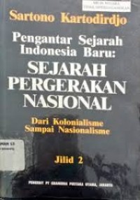 Image of Pengantar Sejarah Indonesia Baru Sejarah Pergerakan Nasional