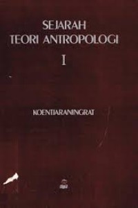 Image of Sejarah Teori Antropologi